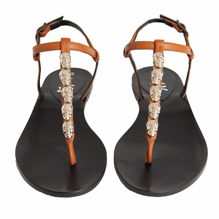 sandalia laura marron arriba 2